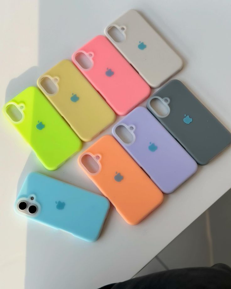 Clear Candy Color Neon Silicone Case For iPhone