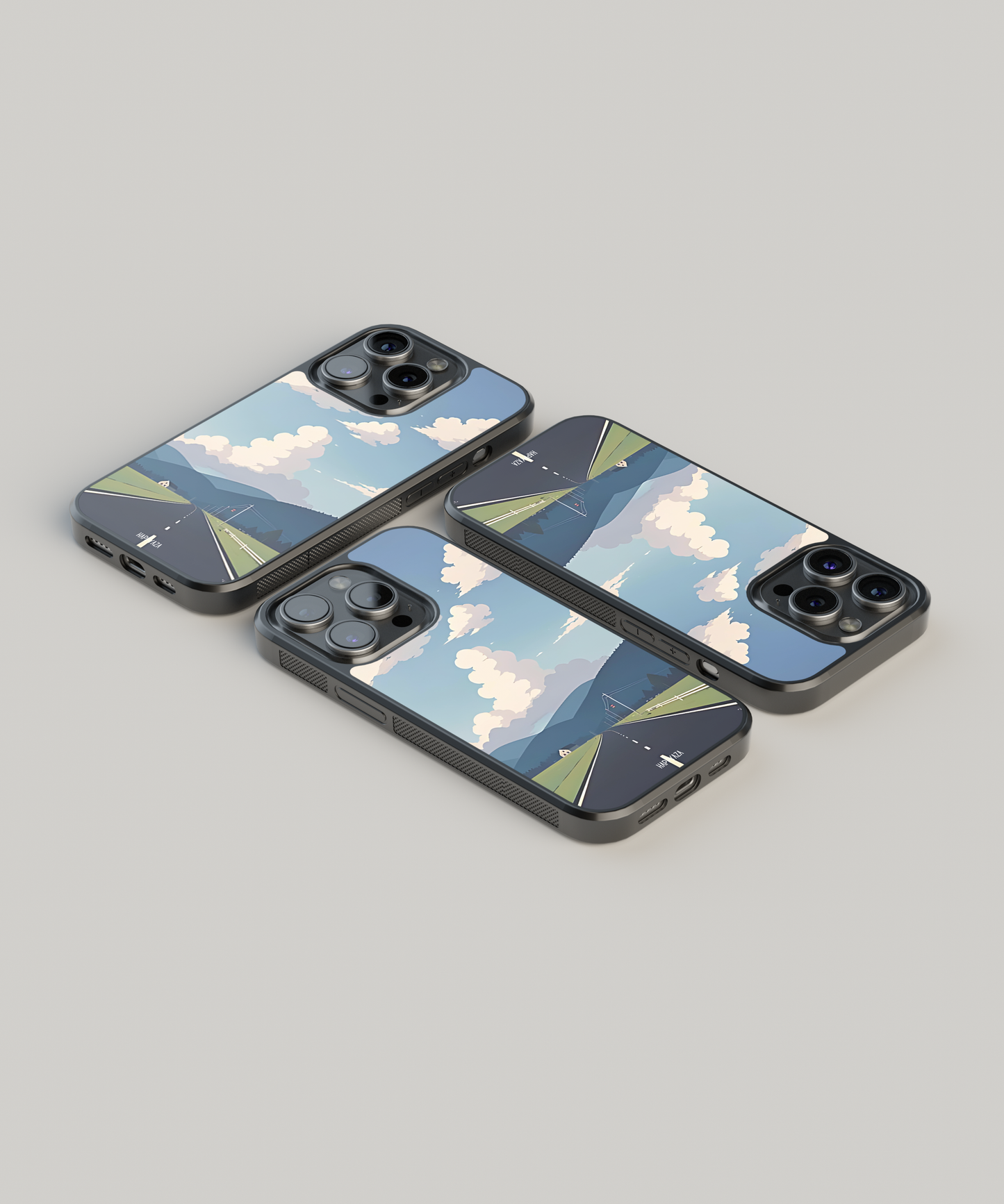 Cloudy Day Designer Phone Case