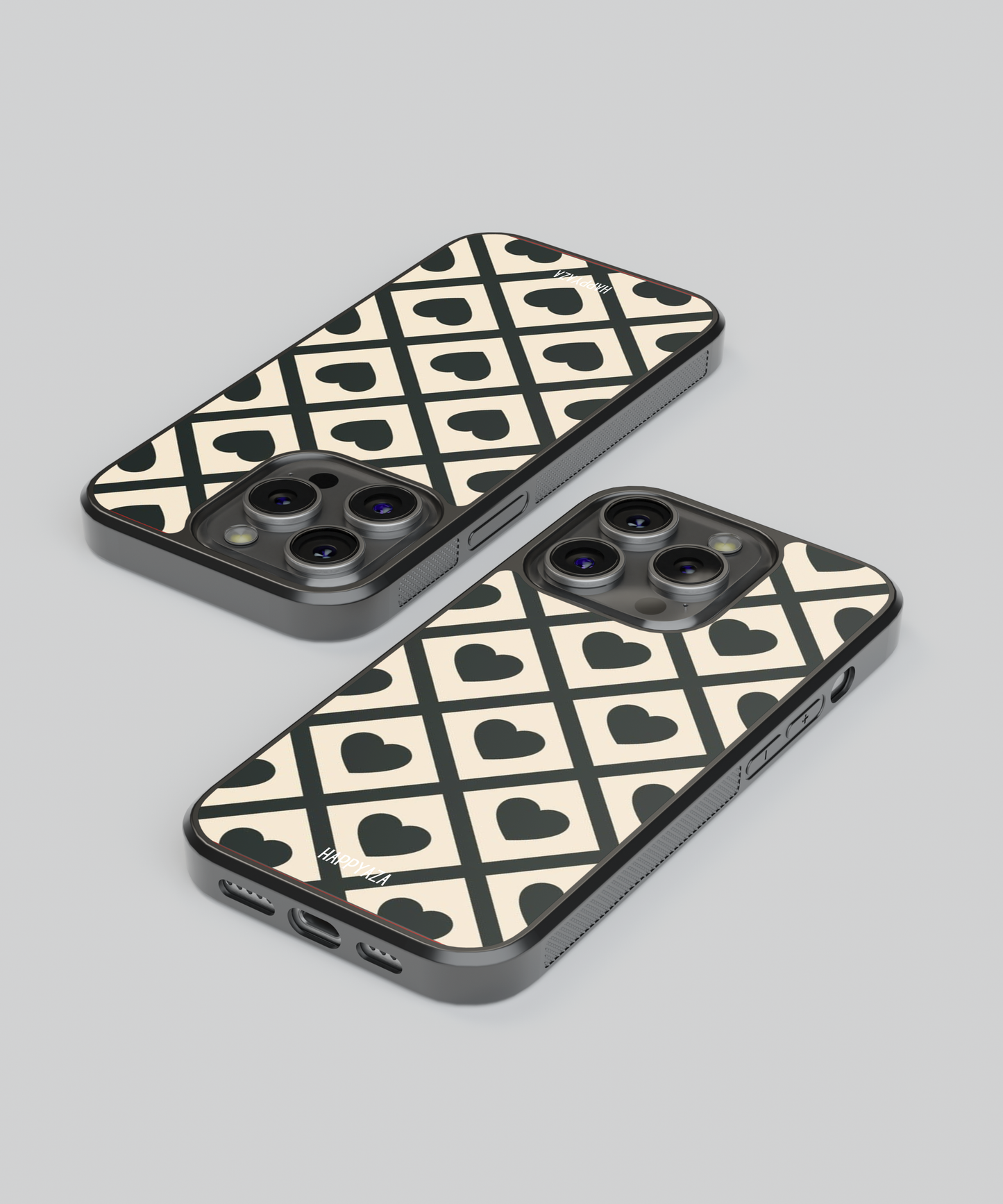 Diamond Hearts Designer Phone Case