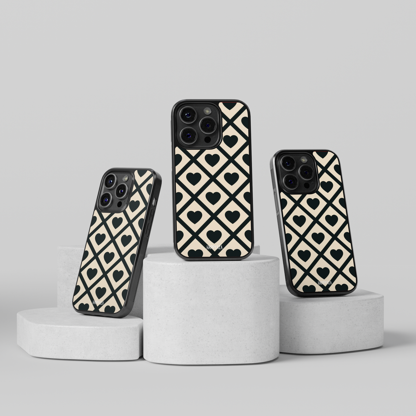 Diamond Hearts Designer Phone Case