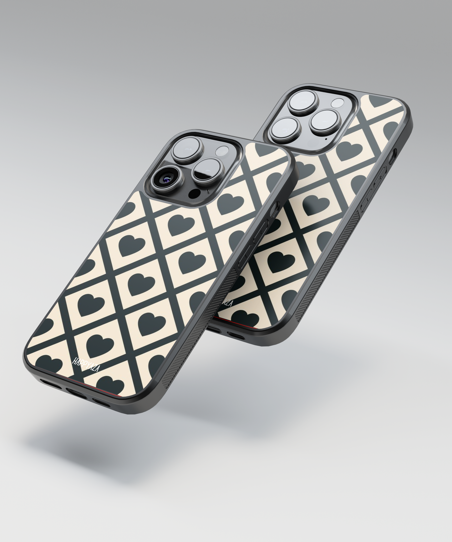 Diamond Hearts Designer Phone Case