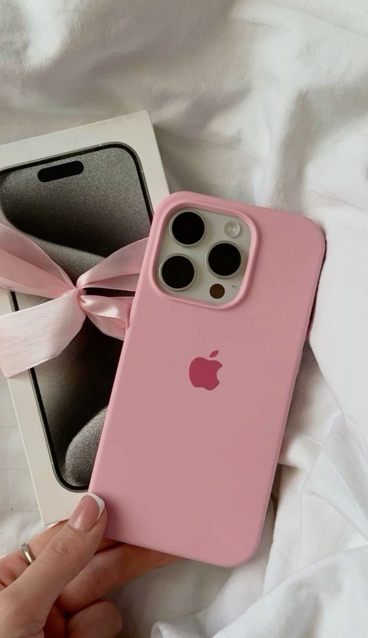 iPhone Original Liquid Silicone Phone Case (Baby Pink)