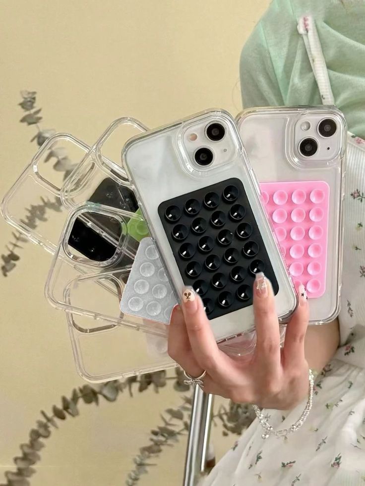 Sticky Grippy Suction Phone Case Mount Silicone For Phone
