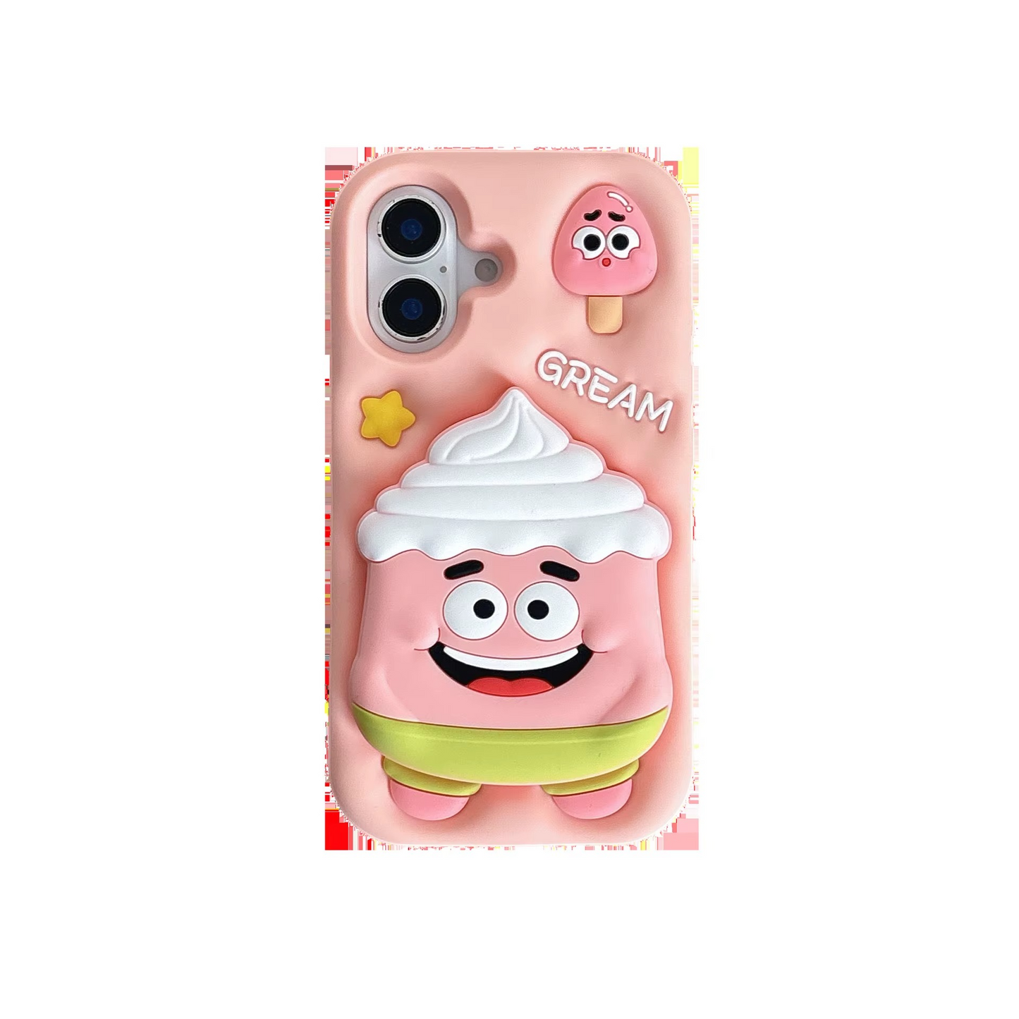 Greamy Joy Silicone With Pop Stand Phone Case