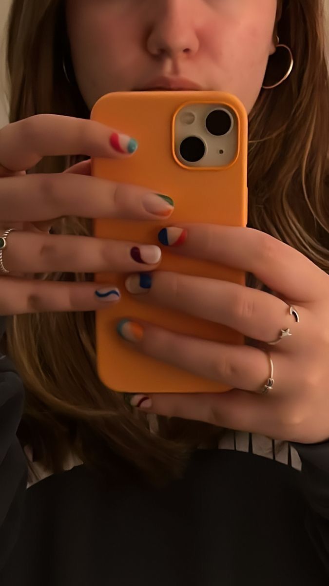 iPhone Original Liquid Silicone Phone Case ( Light Orange)