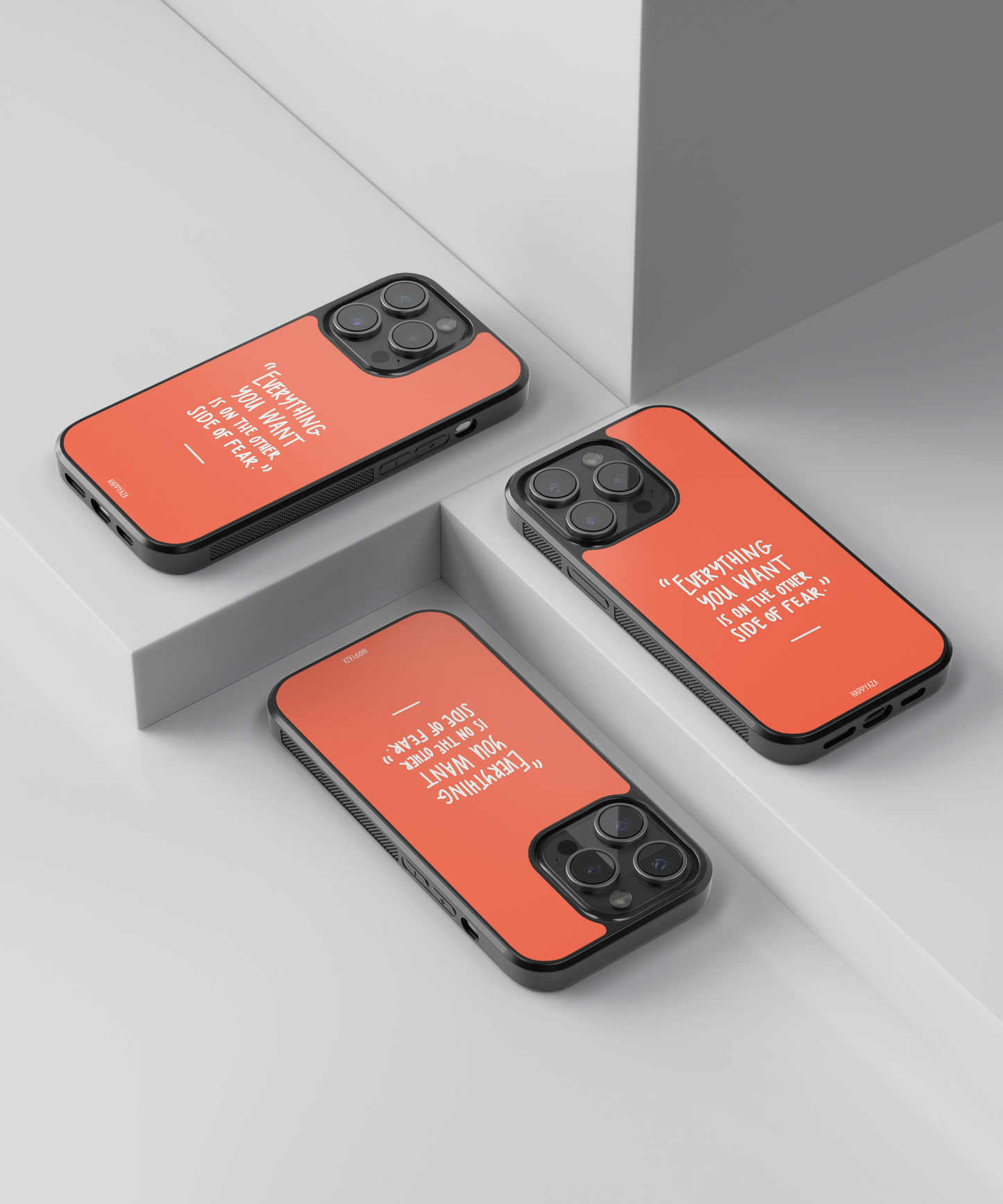 Every Thing You Want Is On The Other Side Of Fear Designer Phone Case