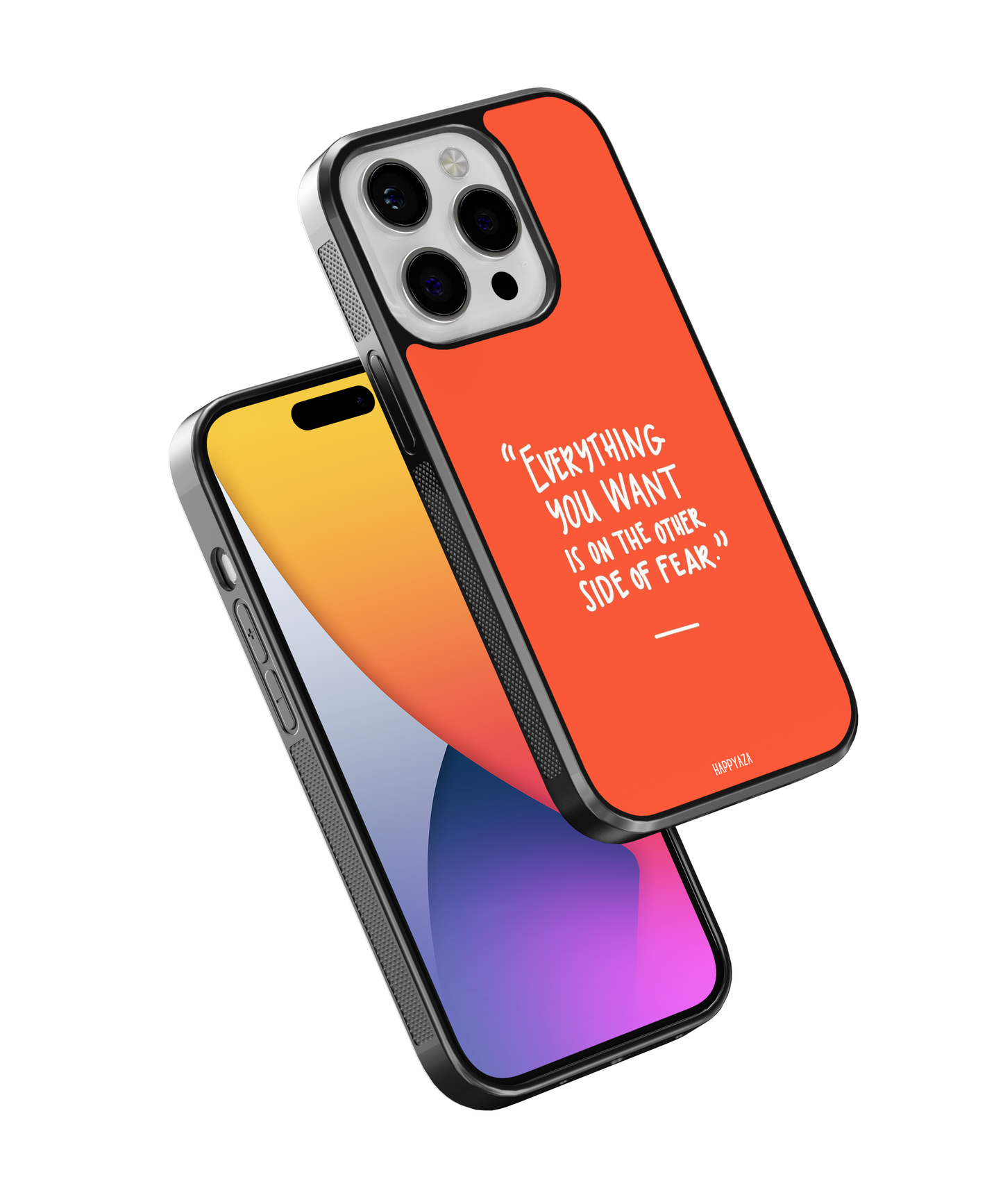 Every Thing You Want Is On The Other Side Of Fear Designer Phone Case