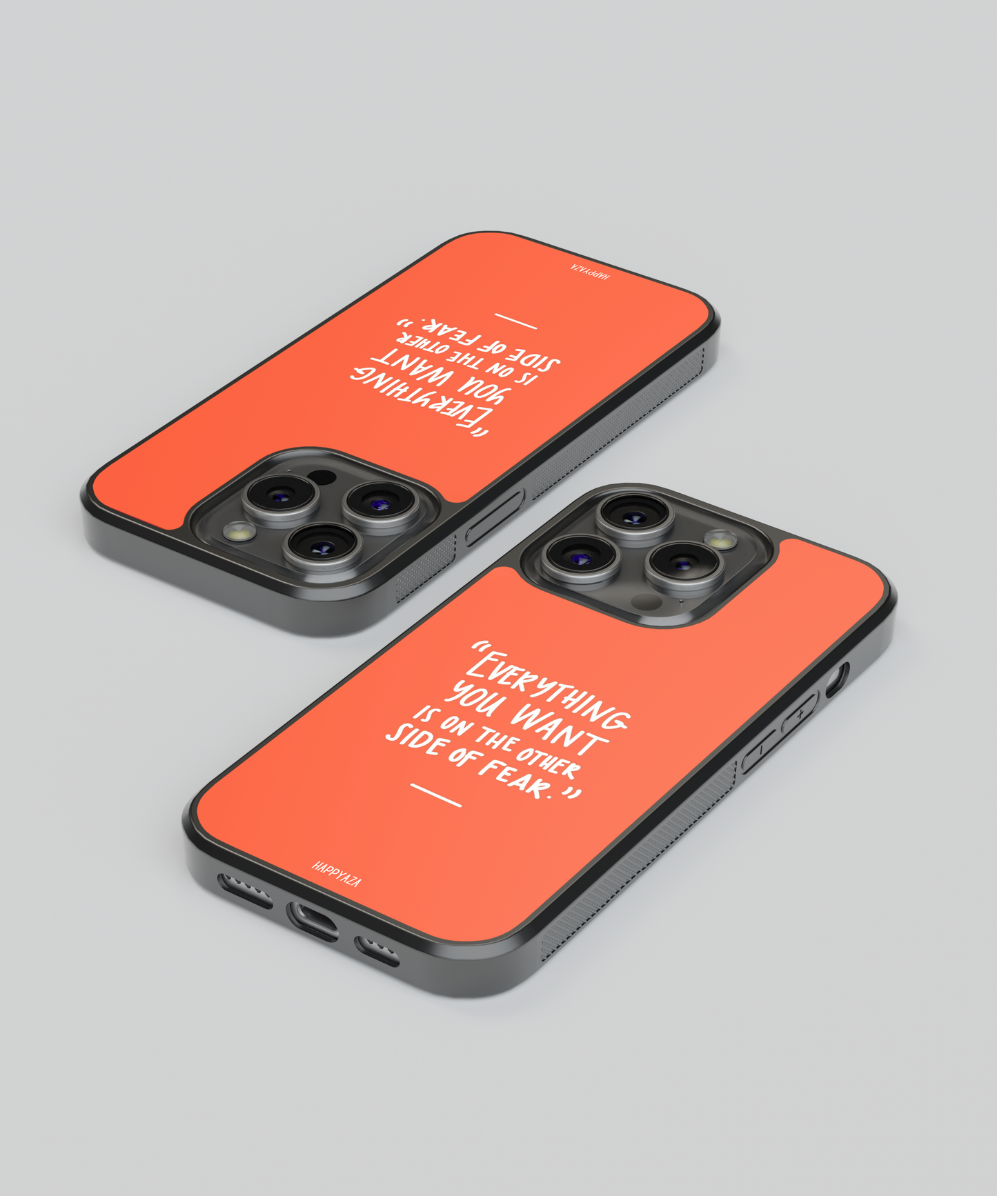 Every Thing You Want Is On The Other Side Of Fear Designer Phone Case