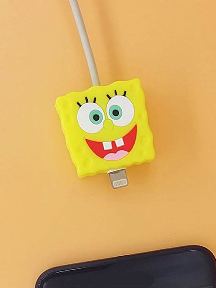 Cute Cartoon Series Fast Charger Protector for iPhone (Cat Care)