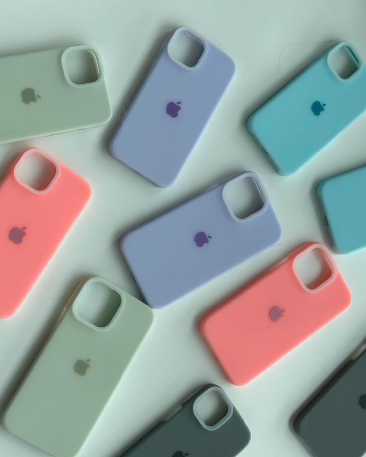 Clear Candy Color Neon Silicone Case For iPhone