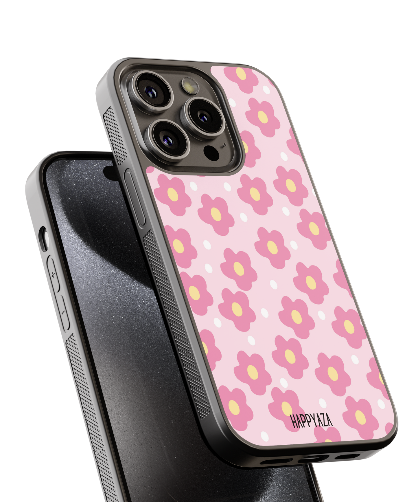 Pink Daisy Flower Designer Phone Case