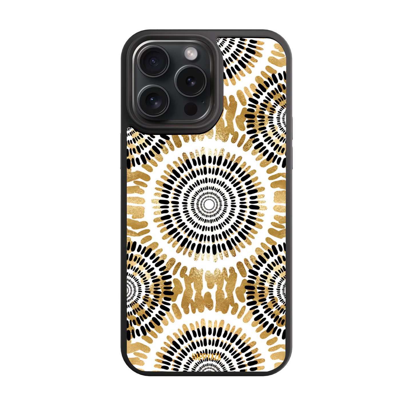 Golden Radiance Designer Phone Case