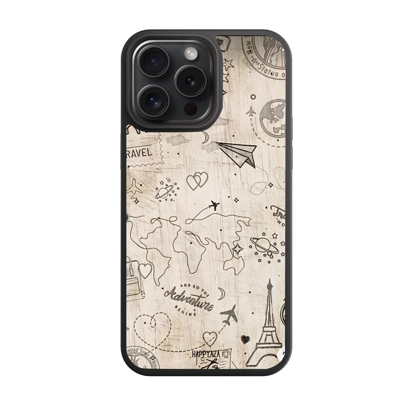 Travel Doodle Designer Phone Case