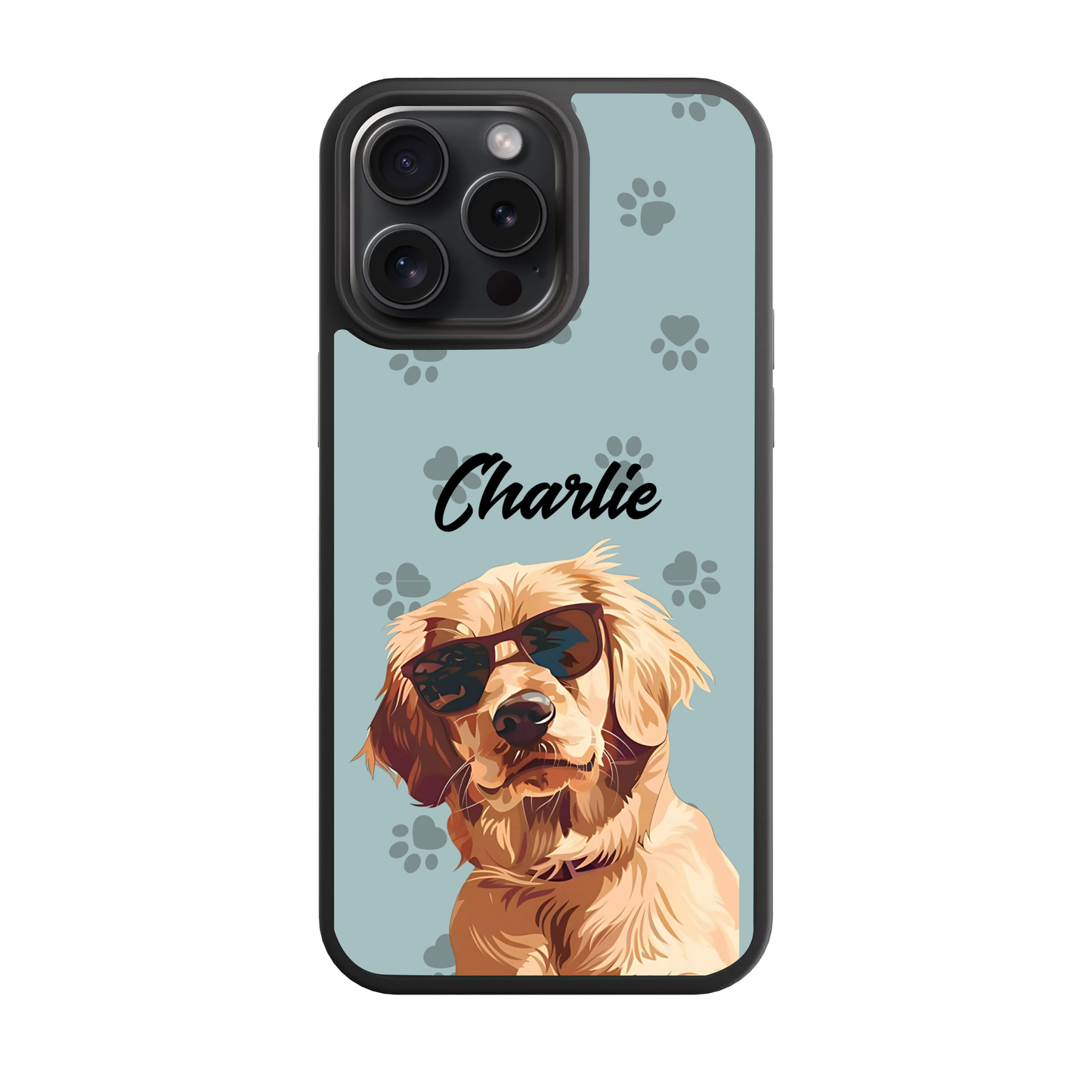 Golden Retriever Name Sleek Designer Phone Case