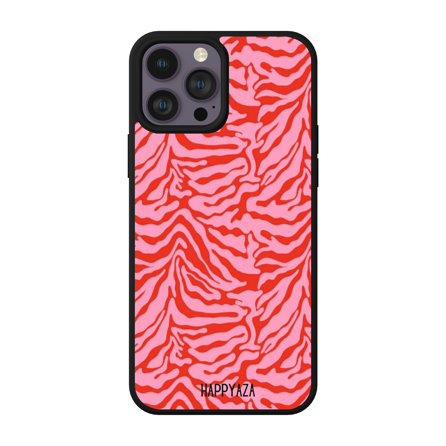 Pink & Red Zebra Designer Phone Case