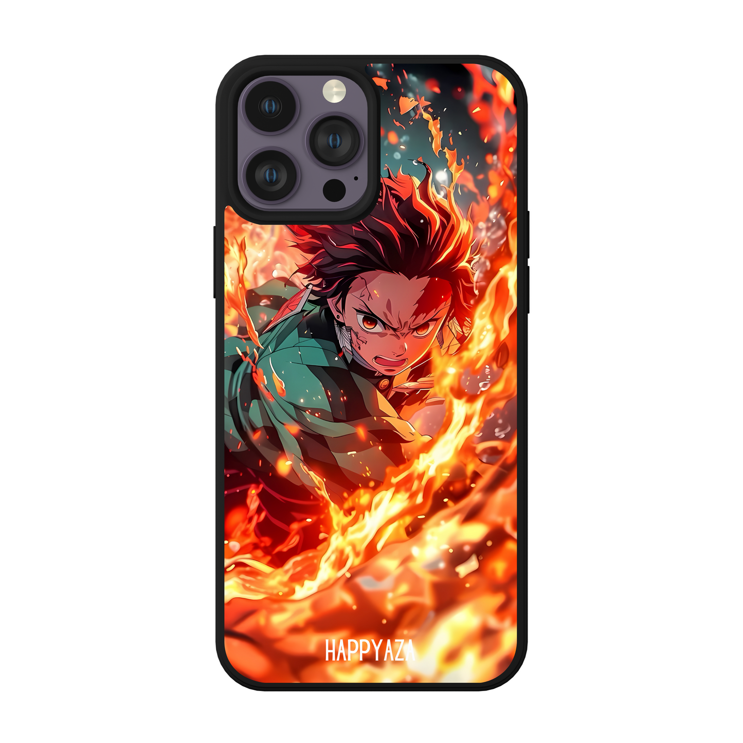 Tanjiro Fire Sword Designer Phone Case