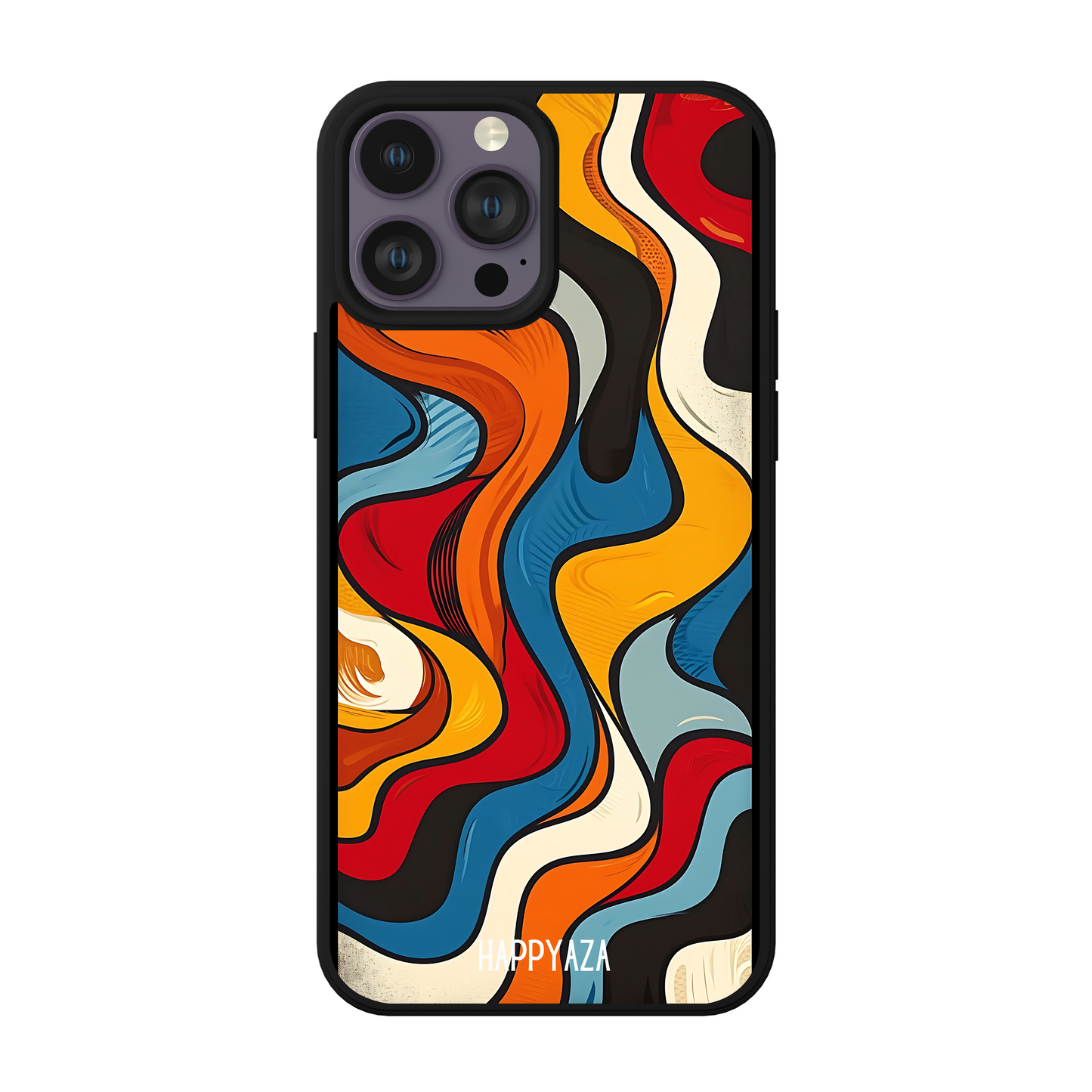 Retro Modern Groovy Designer Phone Case