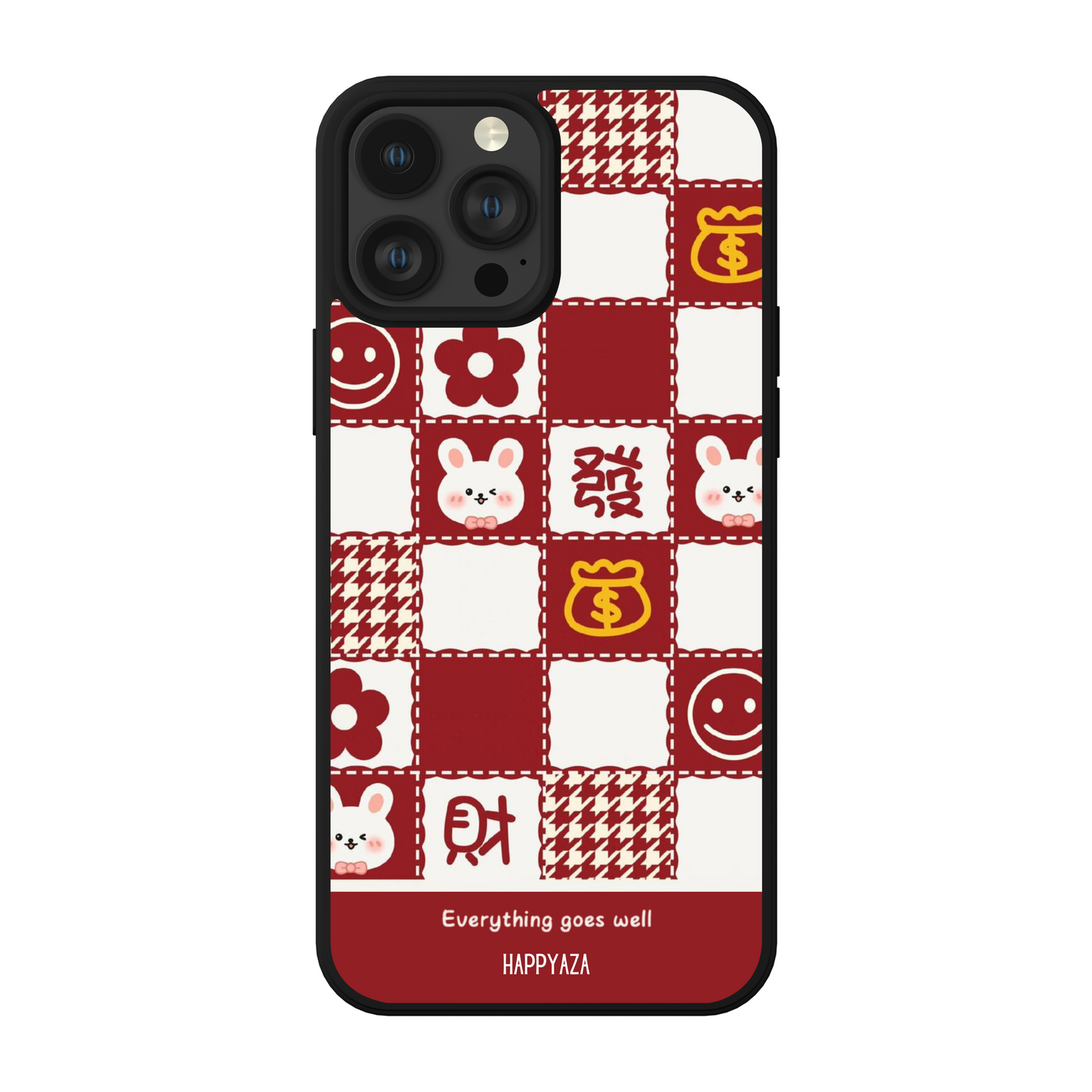 Kawai Checks Designer Phone Case