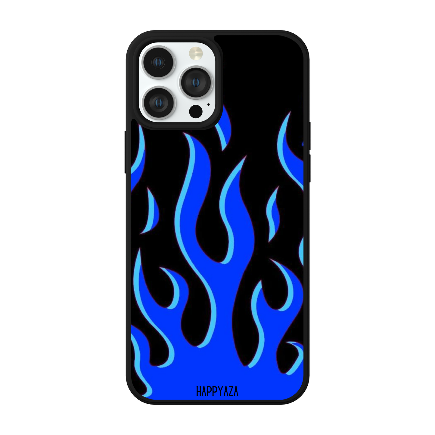 Blue Fire Flame Designer Phone Case