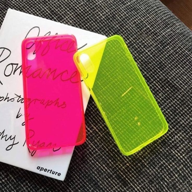 Neon Fluorescent Color Phone Case For Iphone