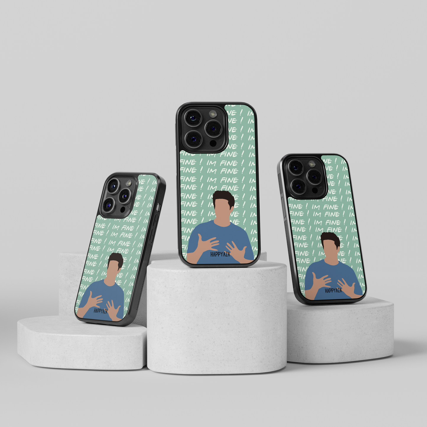 I Am Fine Designer Phone Case