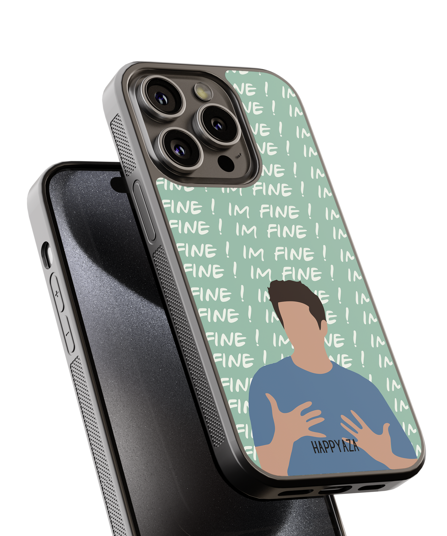 I Am Fine Designer Phone Case