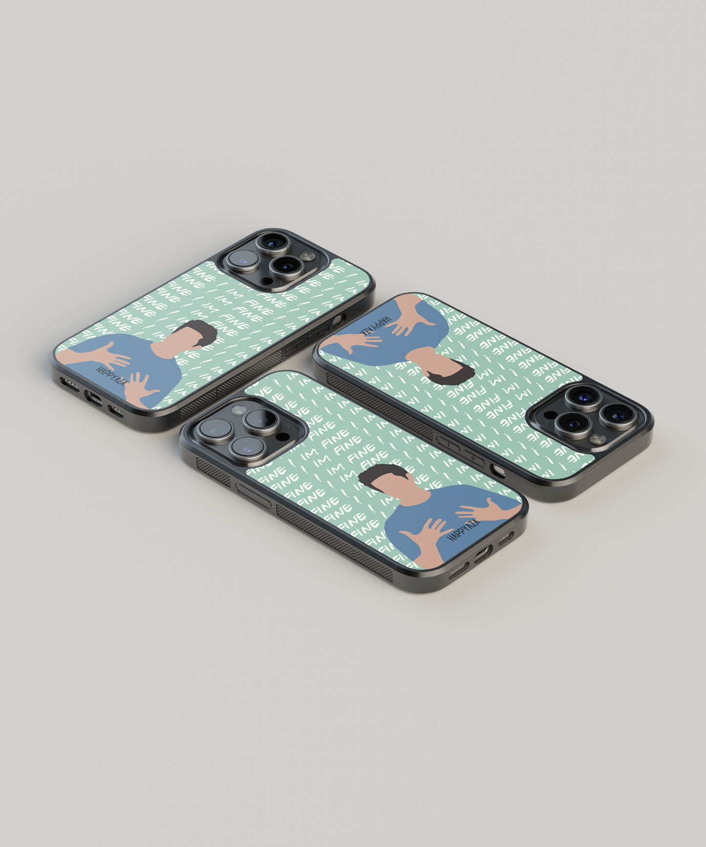 I Am Fine Designer Phone Case