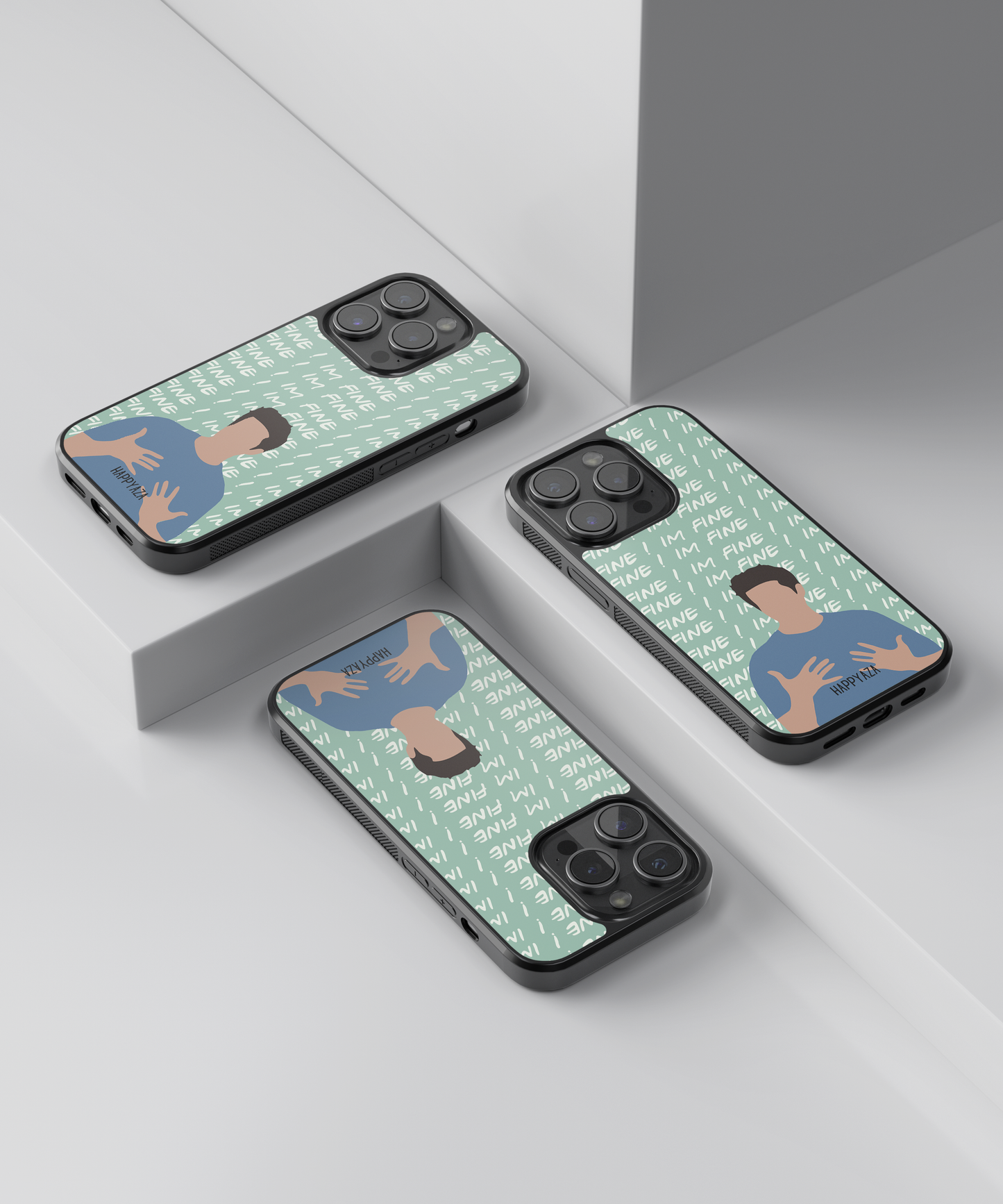 I Am Fine Designer Phone Case