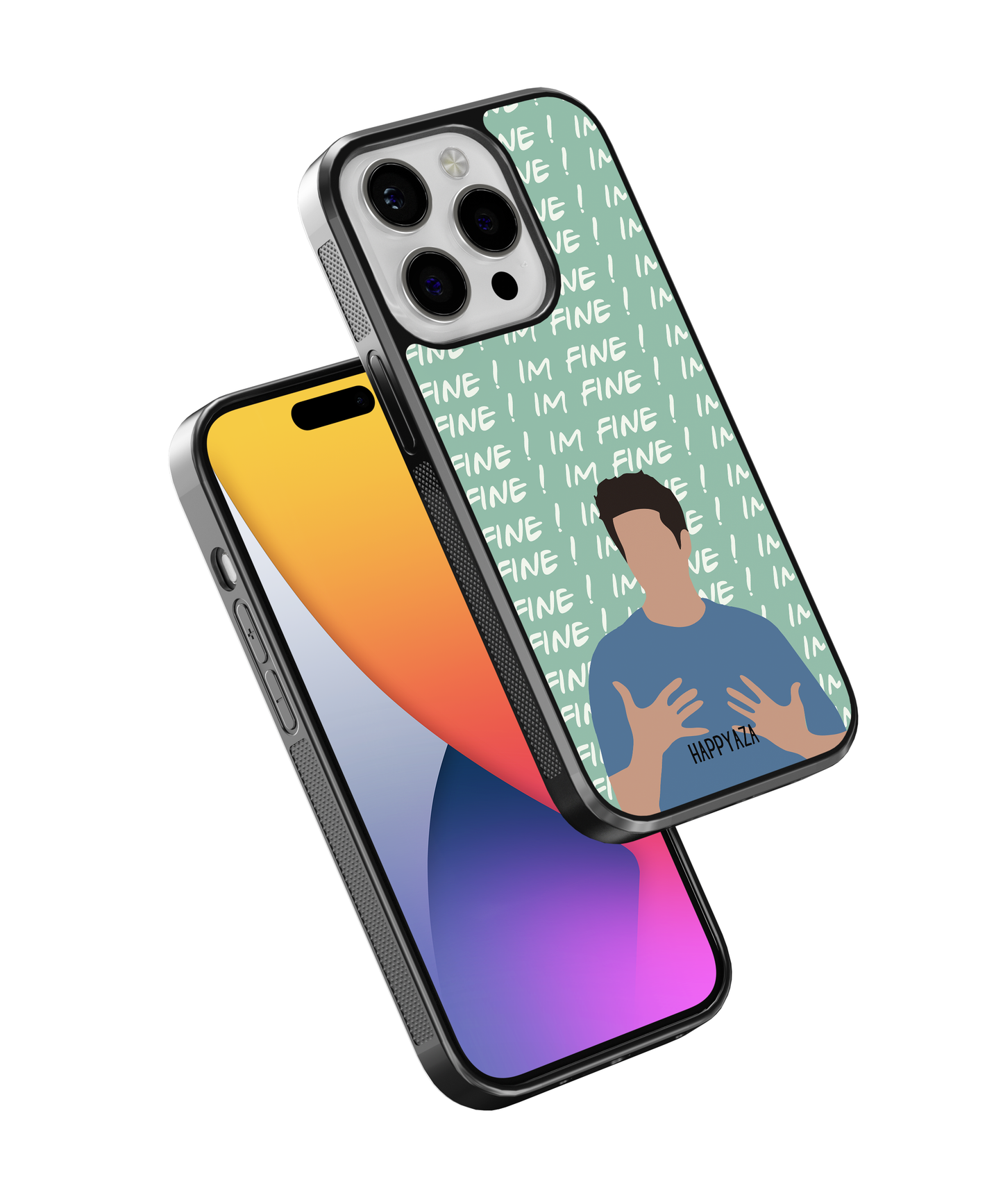 I Am Fine Designer Phone Case