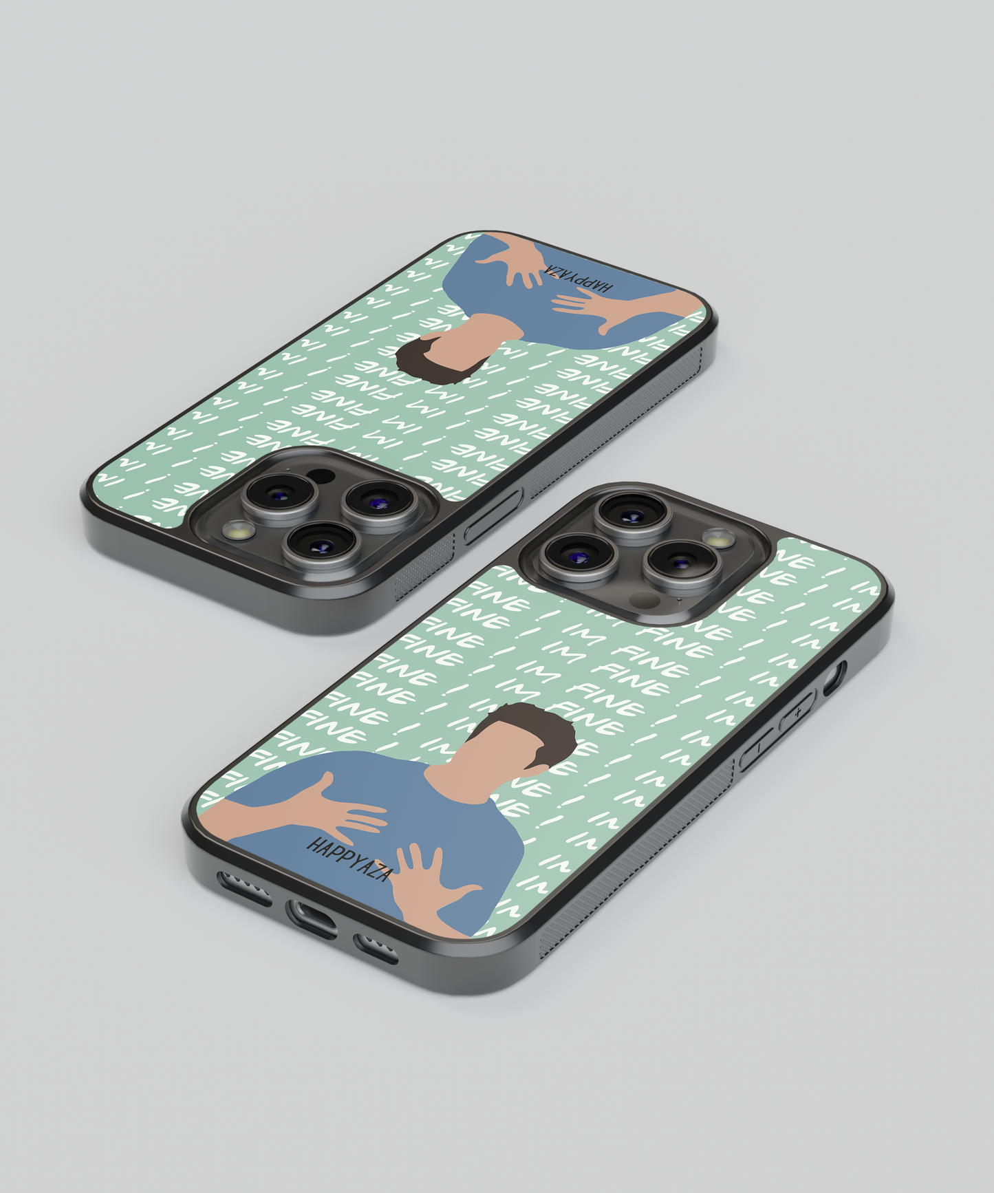 I Am Fine Designer Phone Case