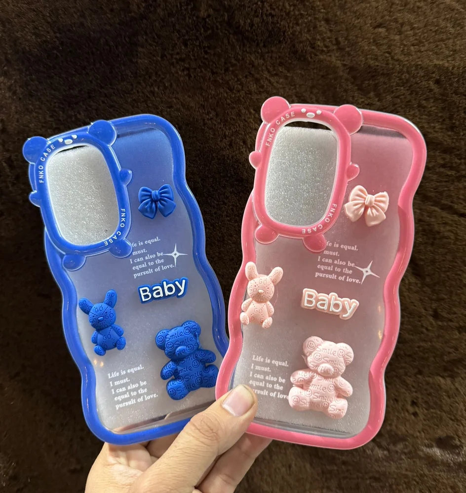 Baby Bear Bow Designer Phone Case (Oppo)