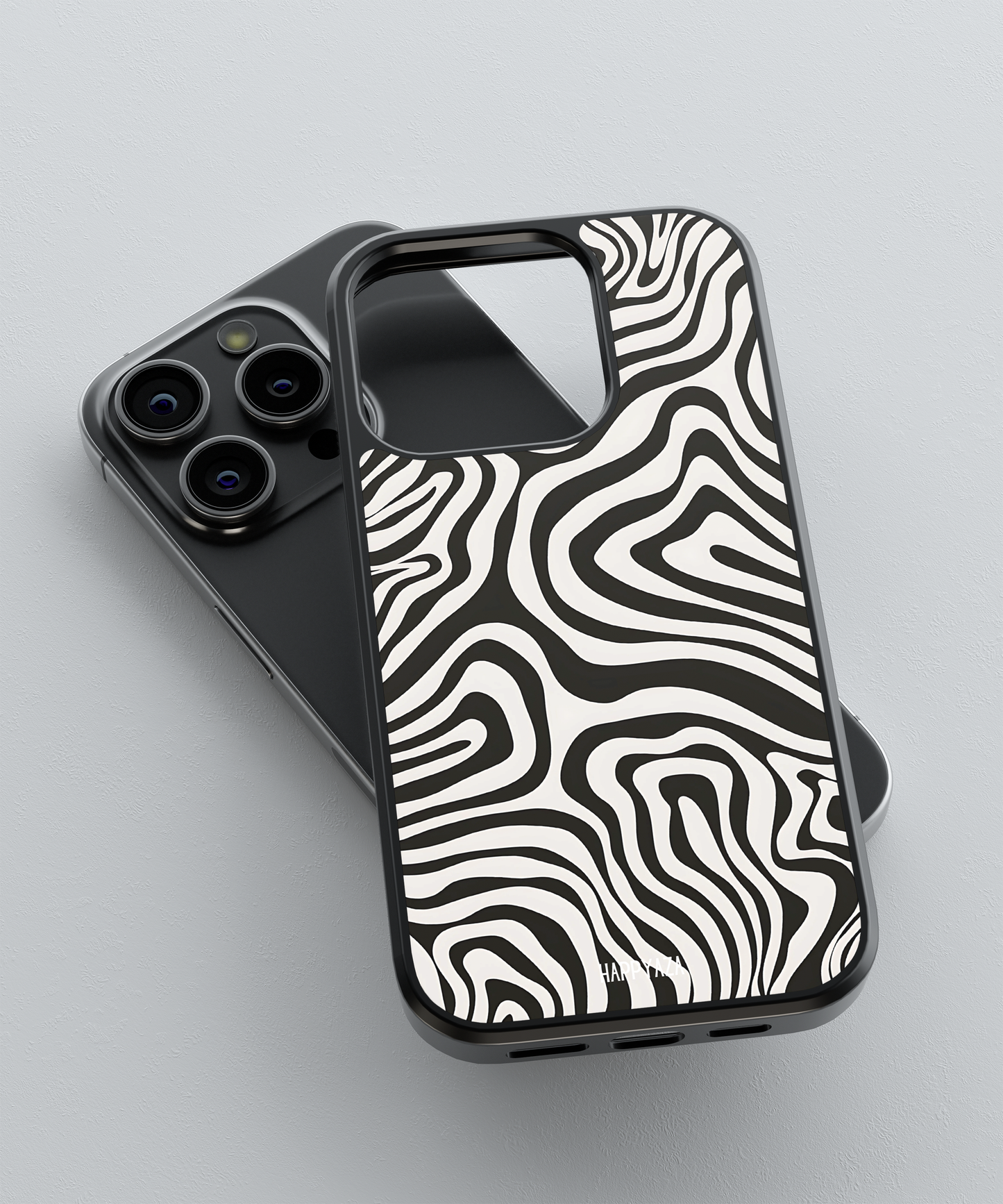 Intricate black and white abstract Designer Phone Case