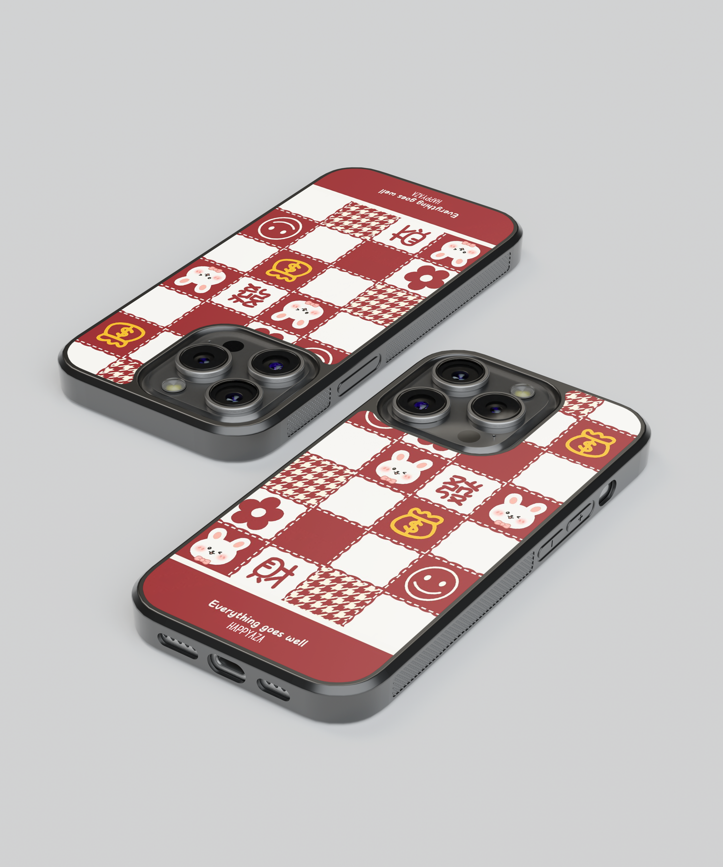 Kawai Checks Designer Phone Case