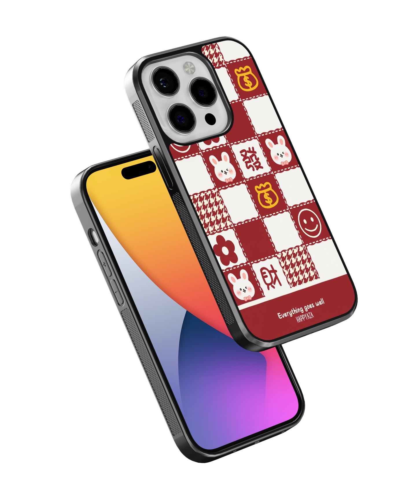 Kawai Checks Designer Phone Case