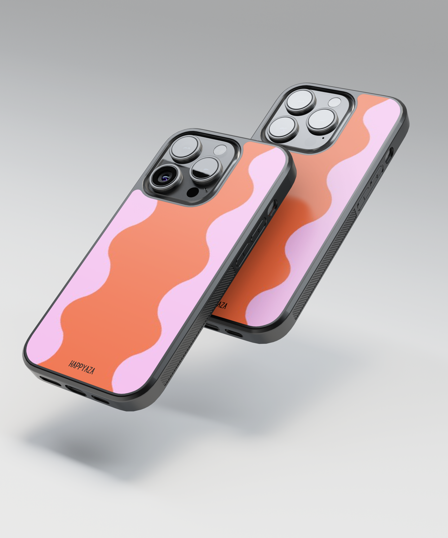 Orange & Pink Retro Abstract Designer Phone Case