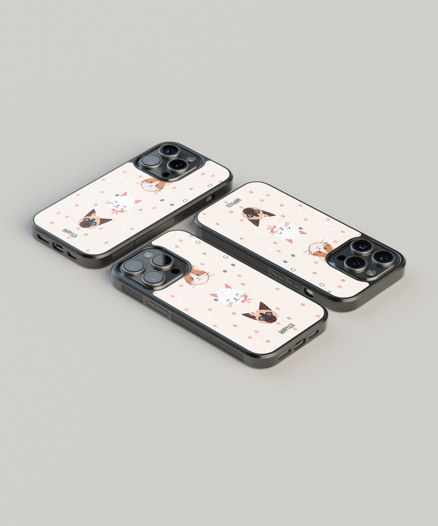 Cute Little Cats Designer Phone Case