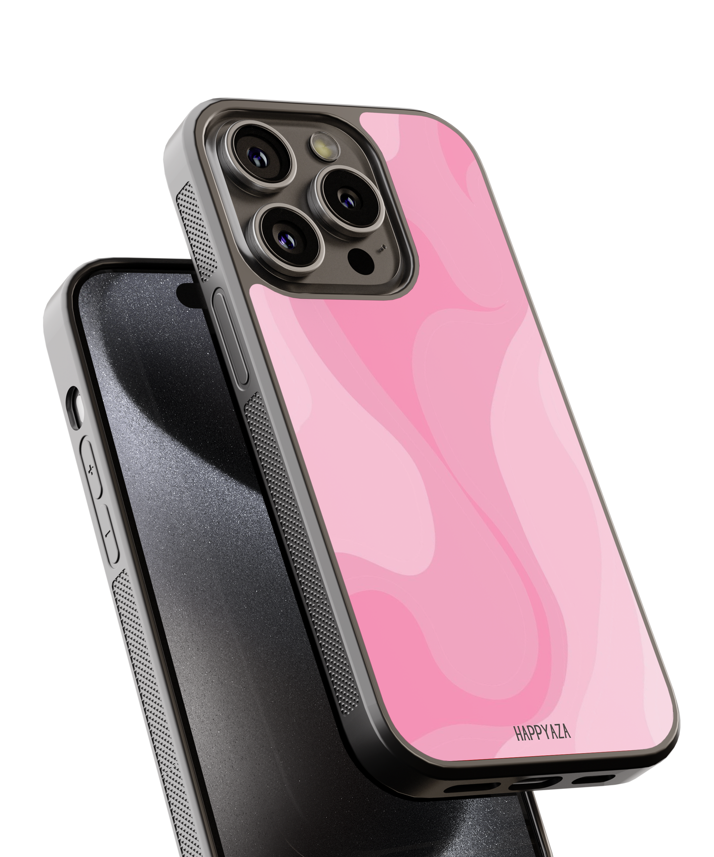 Abstract Pestal Pink Curve Designer Phone Case