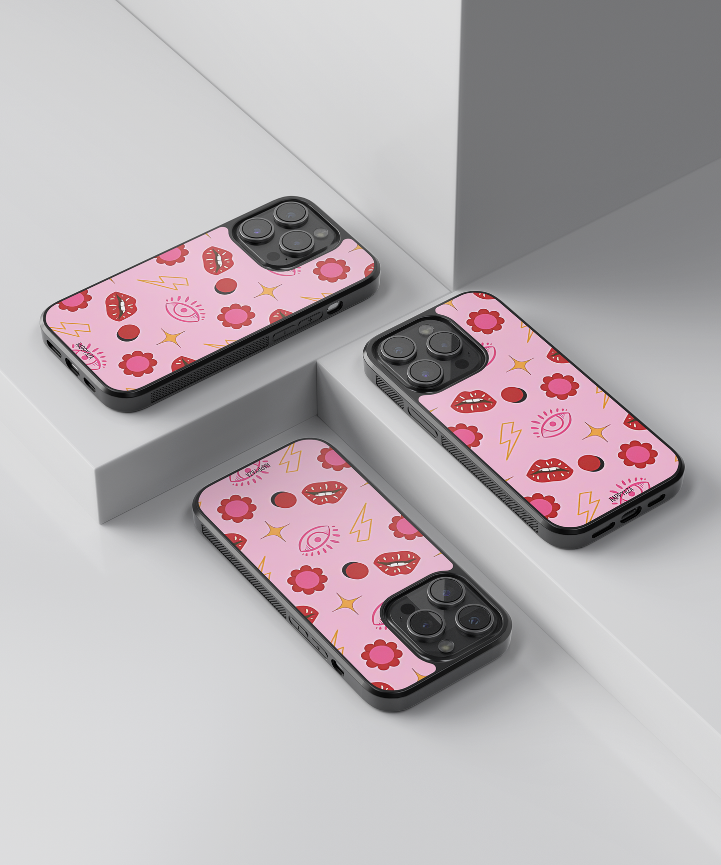 Pink Evil Eye Designer Phone Case