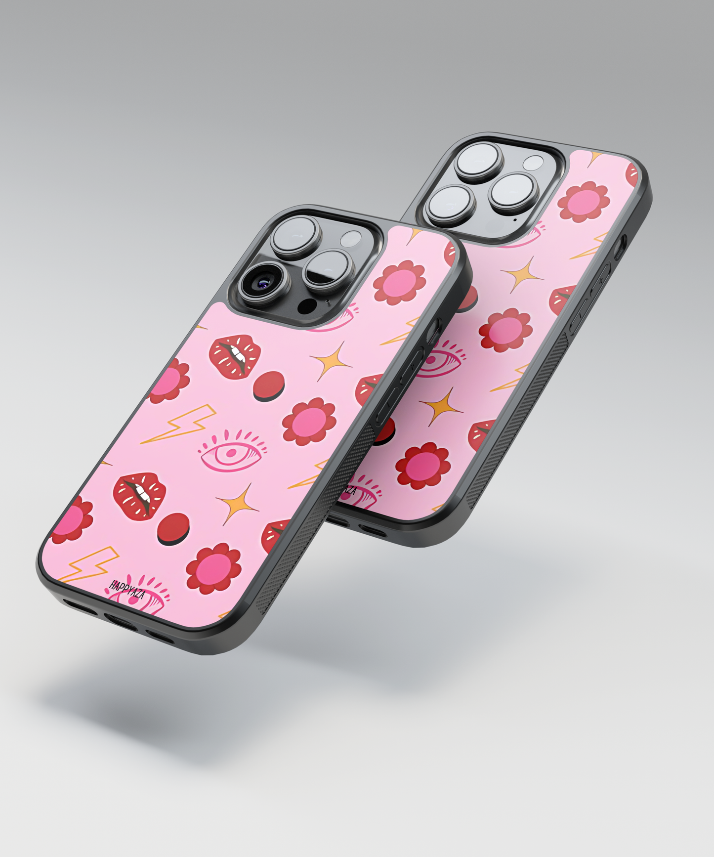 Pink Evil Eye Designer Phone Case