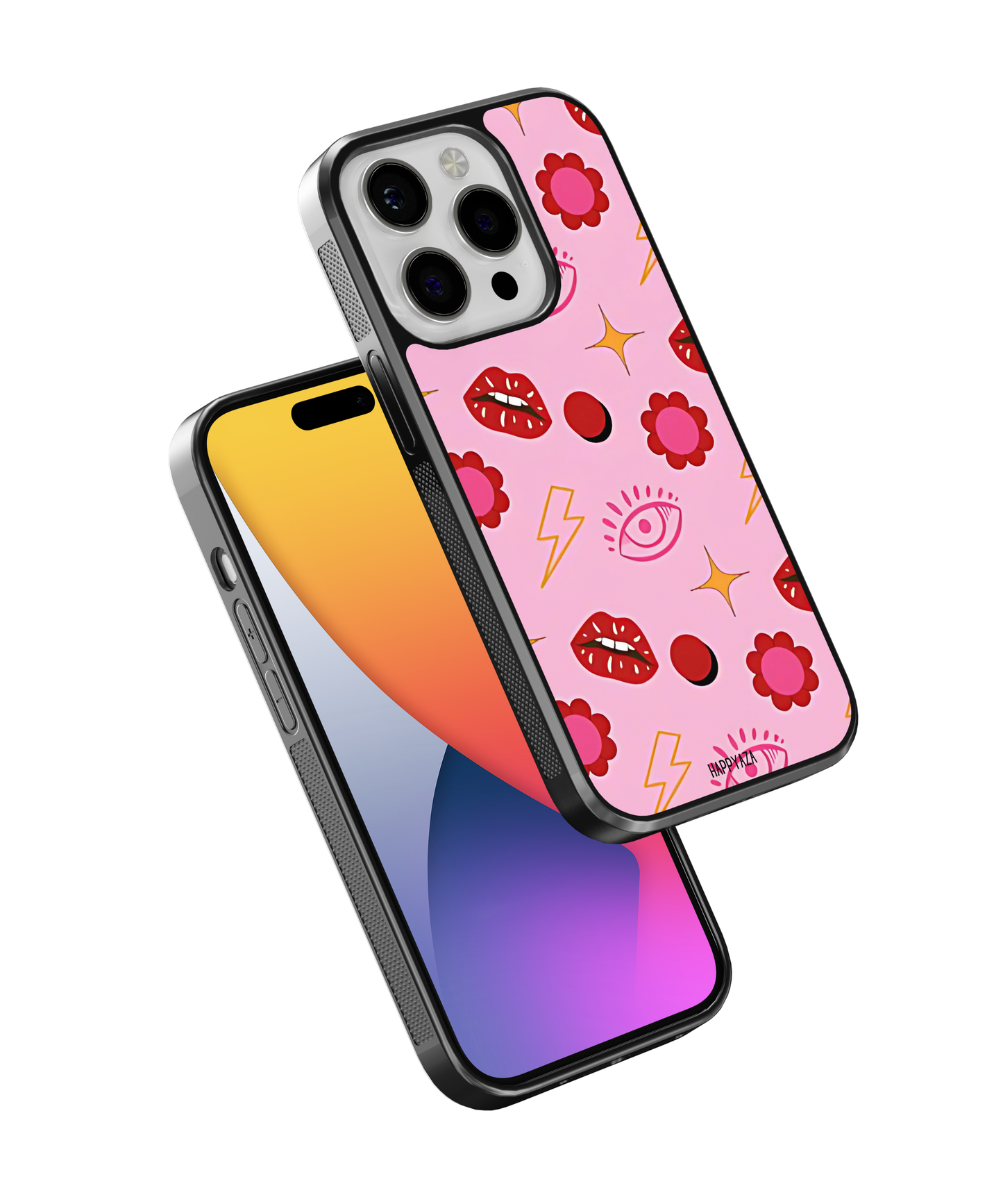 Pink Evil Eye Designer Phone Case