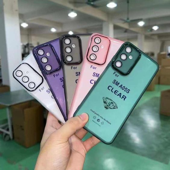 Ultra-thin Colorful Transparent Clear Lens Protective TPU Phone Case