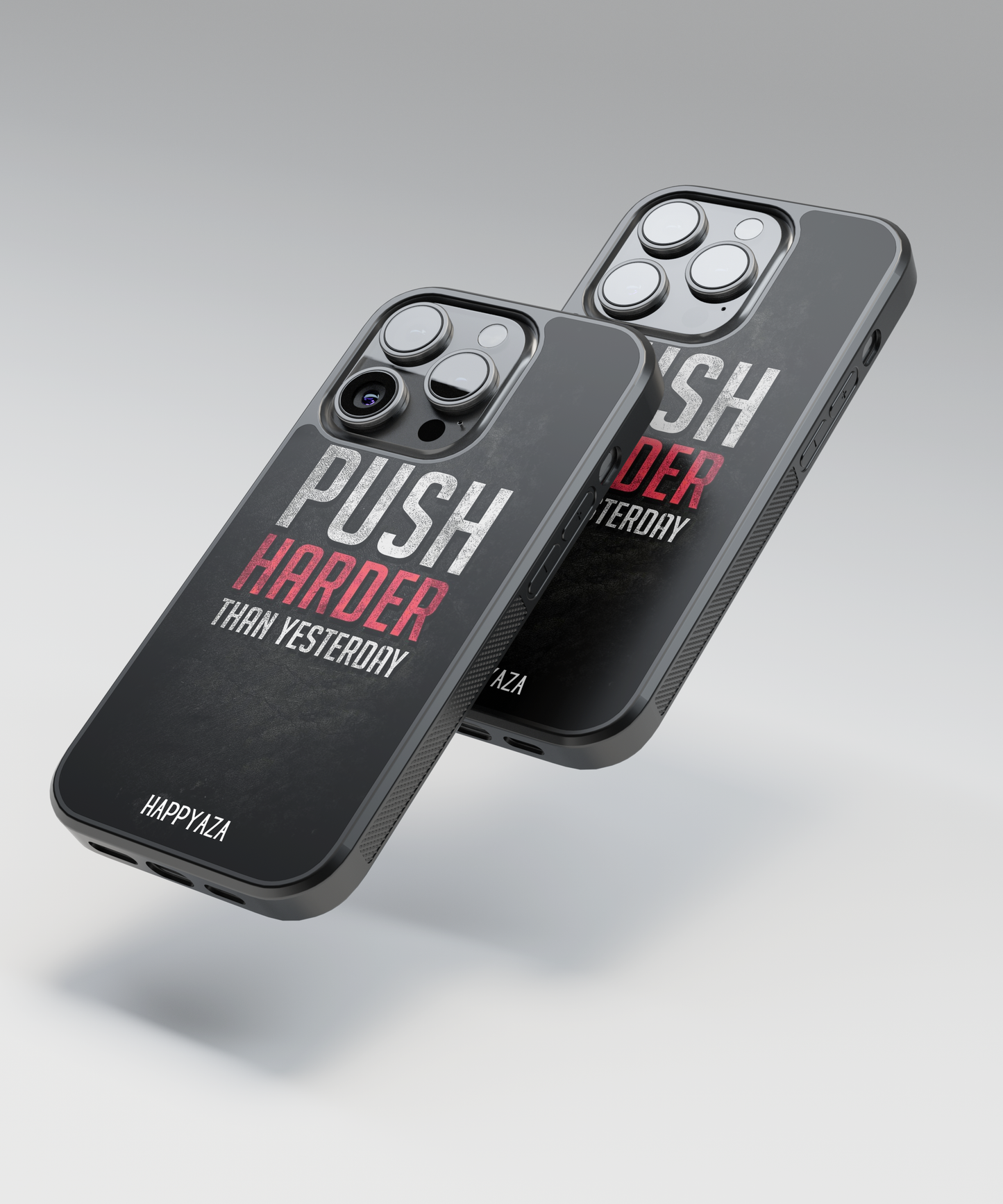 Push Harder Than Yesterday Designer Phone Case