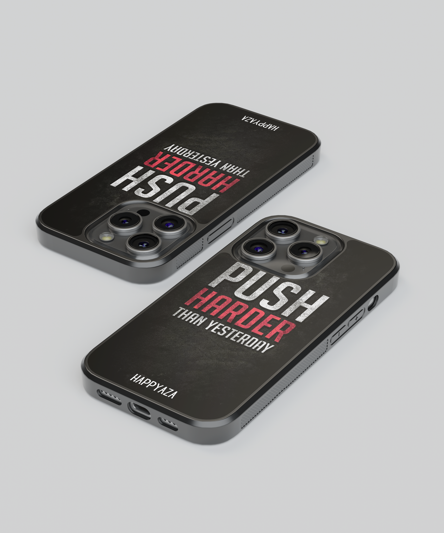 Push Harder Than Yesterday Designer Phone Case