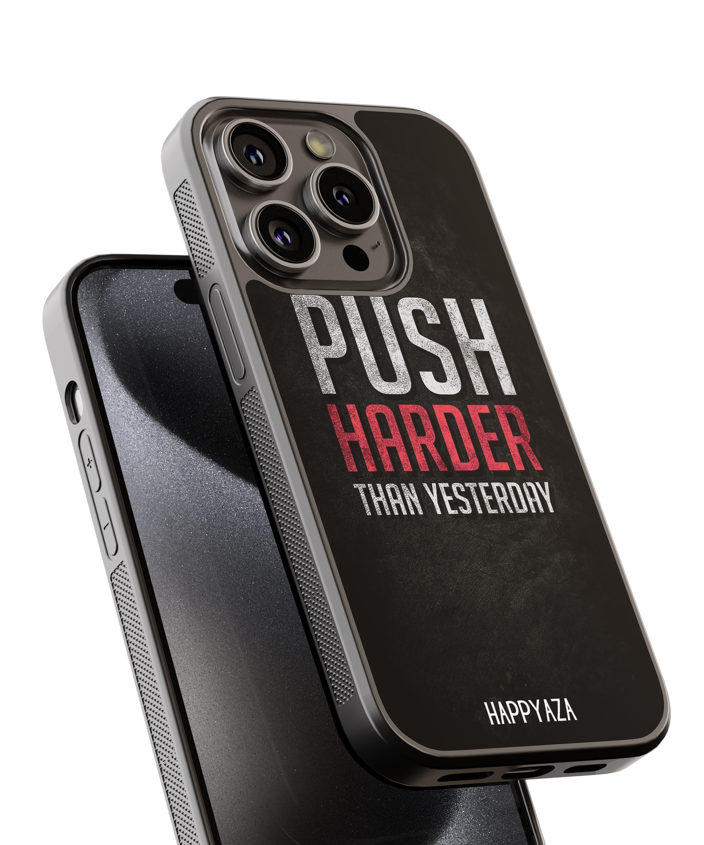 Push Harder Than Yesterday Designer Phone Case