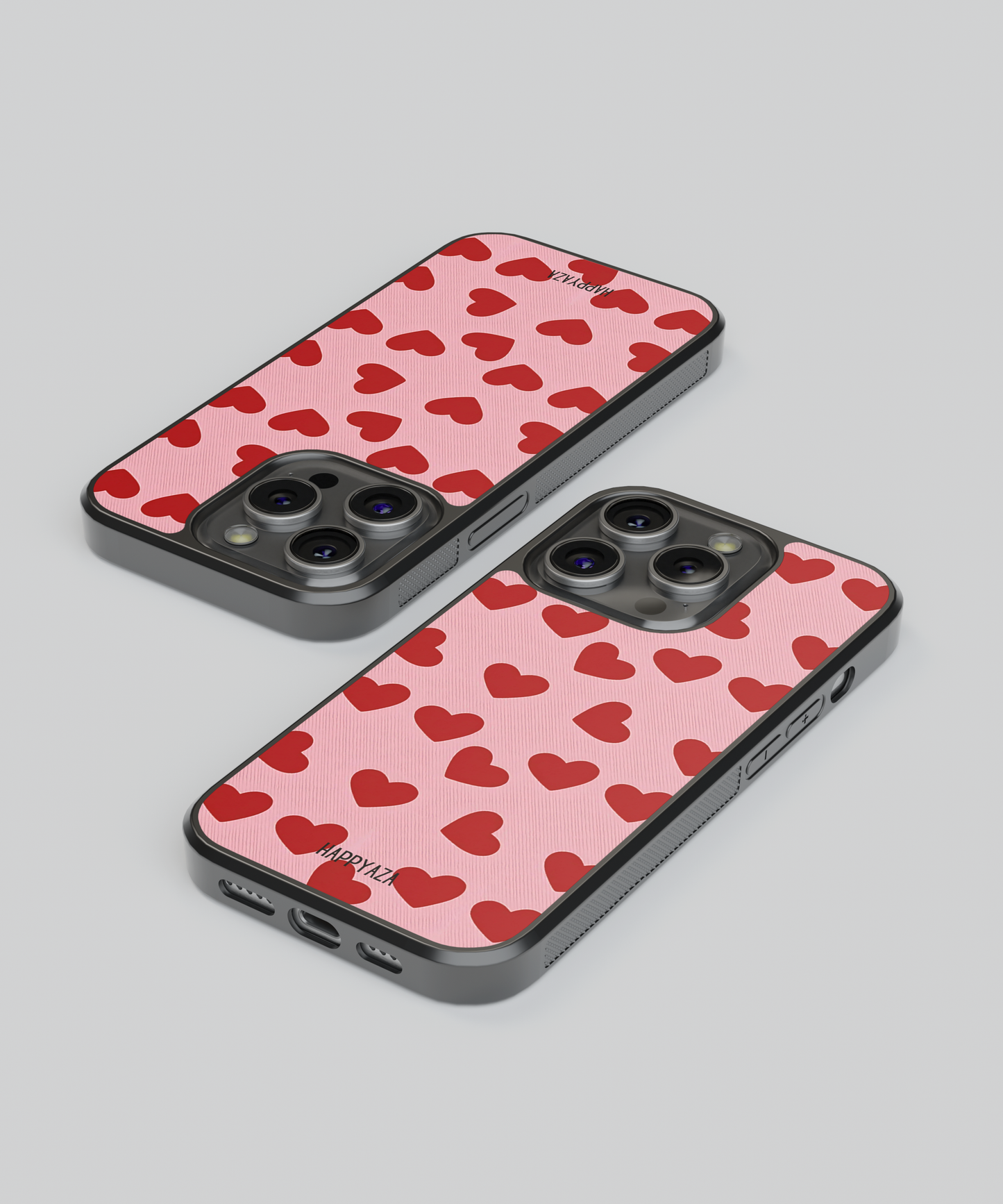 Red Heart Designer Phone Case