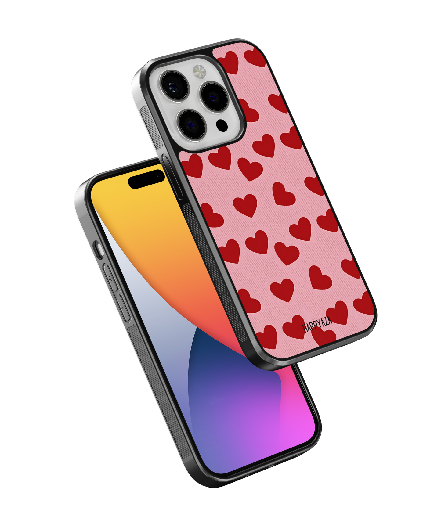 Red Heart Designer Phone Case