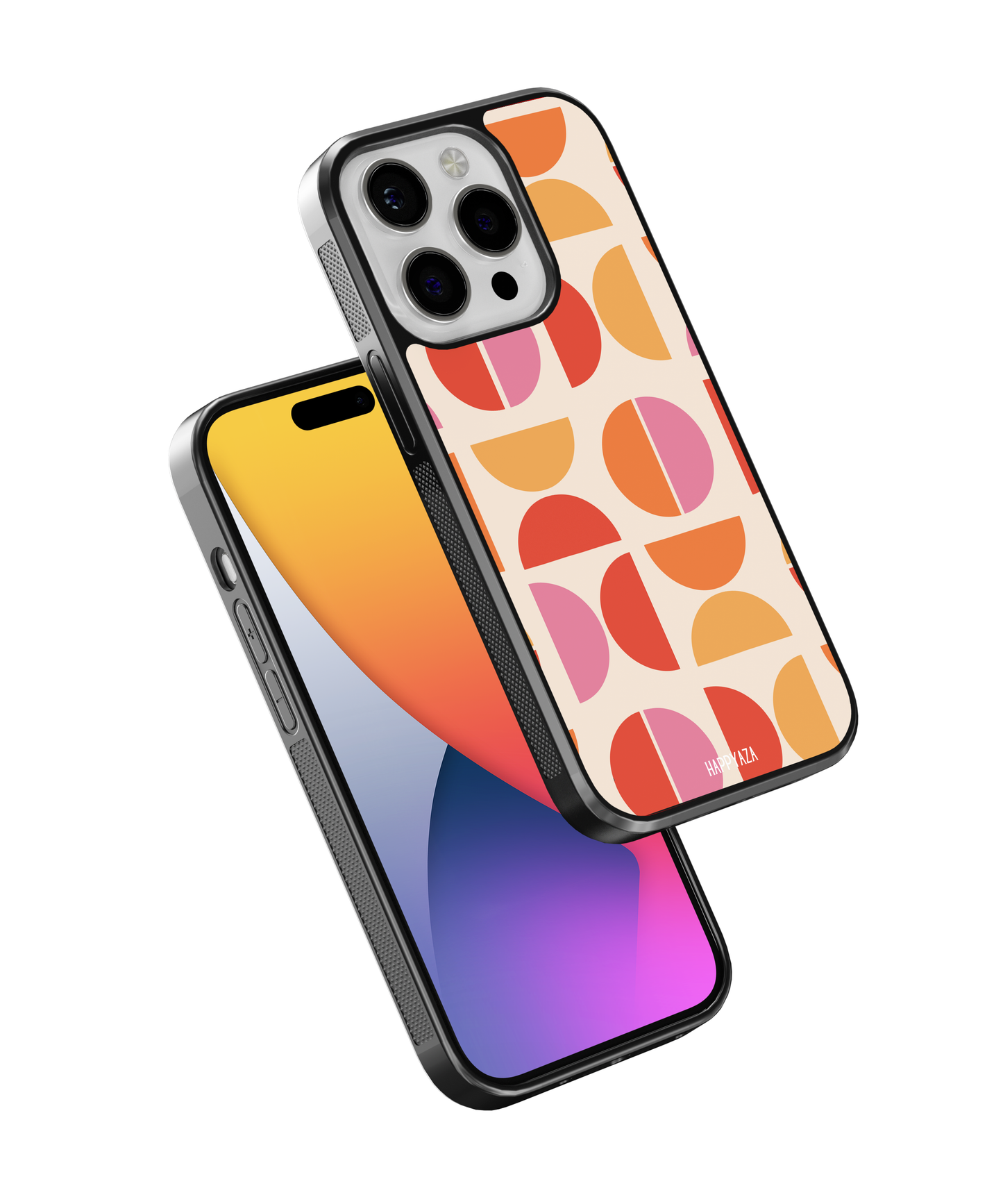 Abstract Semi-Circle Designer Phone Case