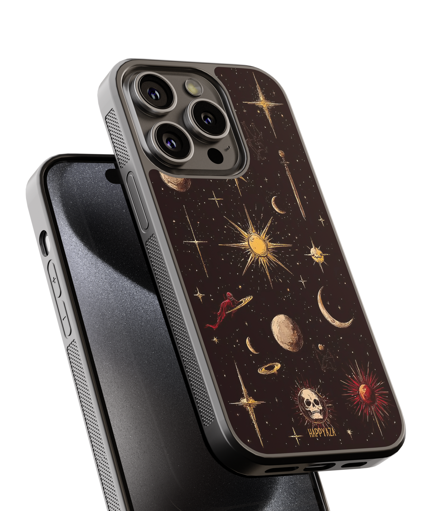 Mystic Moon and Stars Designer Phone Case