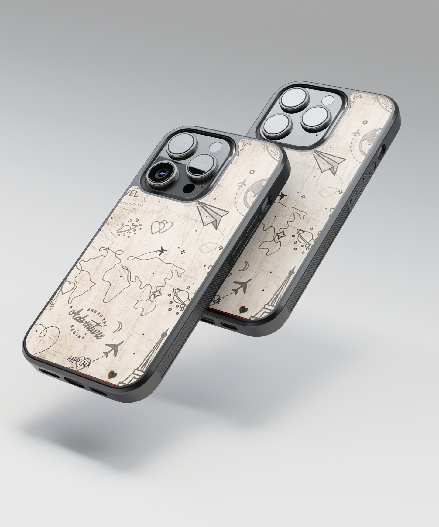 Travel Doodle Designer Phone Case