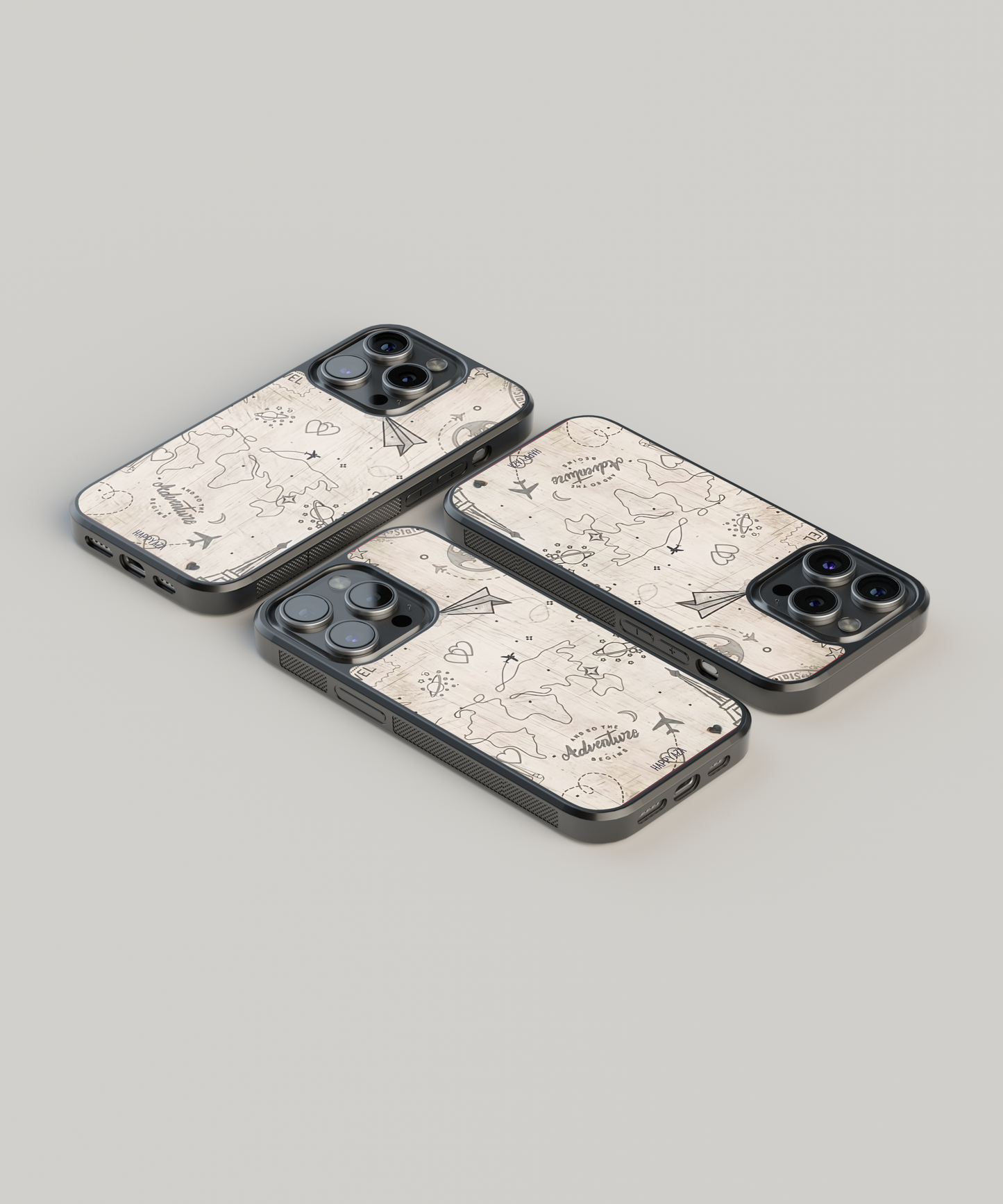 Travel Doodle Designer Phone Case